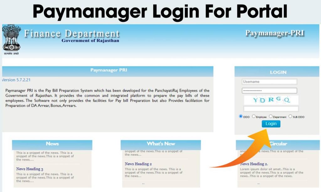 Paymanager Login For Portal